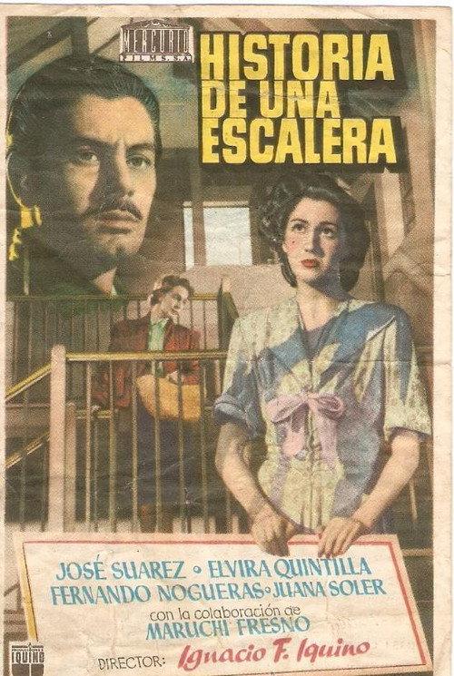 Historia de una escalera backdrop