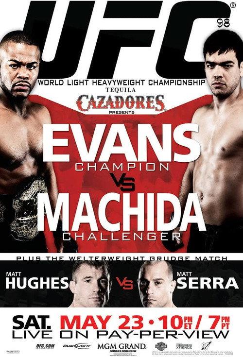 UFC 98: Evans vs. Machida backdrop