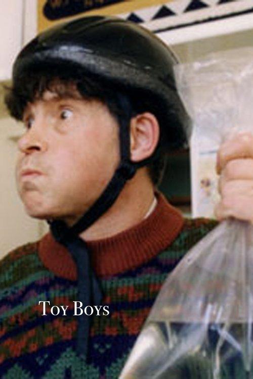 Toy Boys backdrop