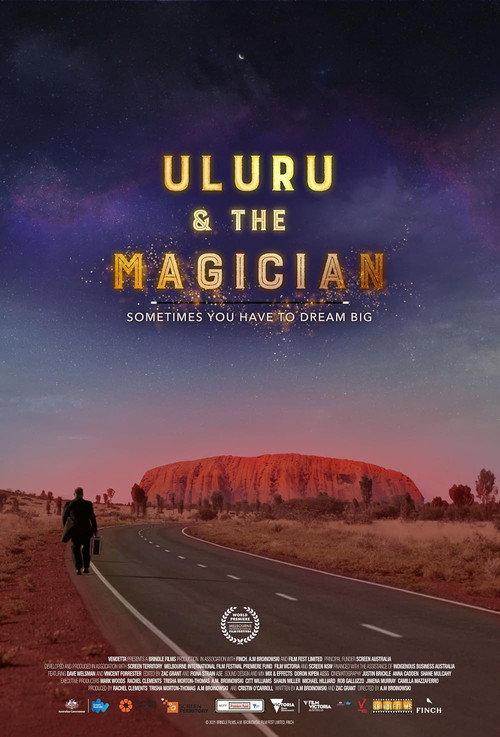 Uluru & the Magician backdrop