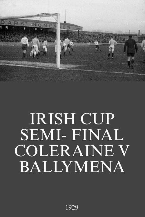 Irish Cup Semi- Final Coleraine V Ballymena backdrop