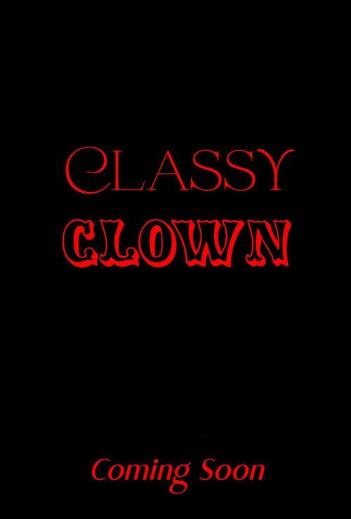 Classy Clown backdrop