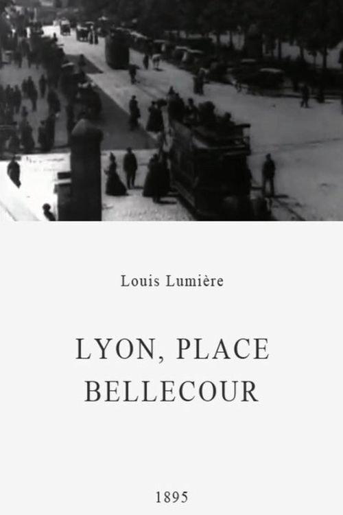 Lyon, place Bellecour backdrop