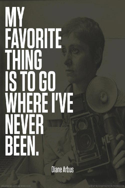 Going Where I've Never Been: The Photography of Diane Arbus backdrop