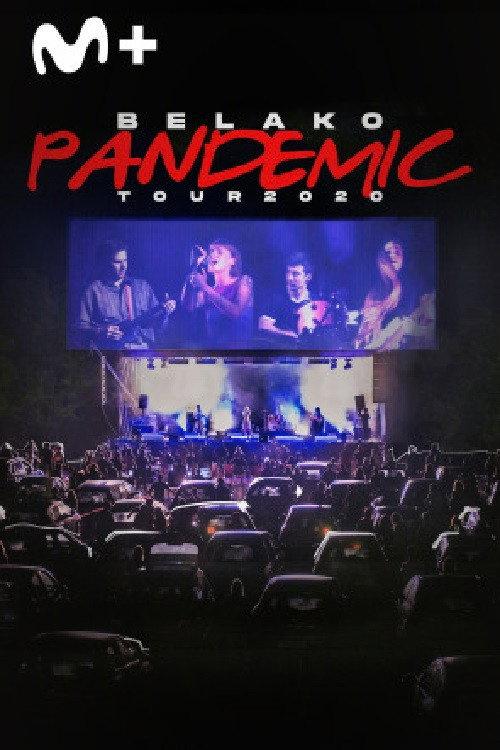 Pandemic Tour Belako backdrop