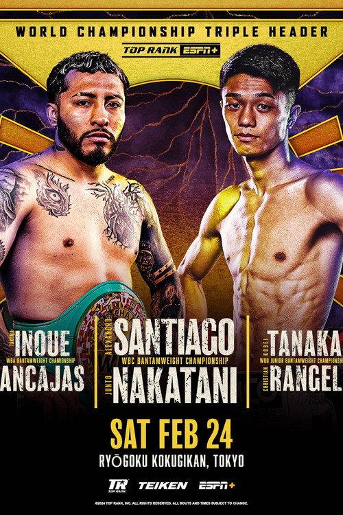 Alexandro Santiago vs. Junto Nakatani backdrop