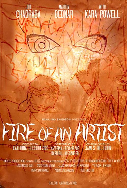 Fire of an Artist backdrop