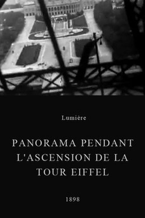 Panorama during the Ascent of the Eiffel Tower backdrop