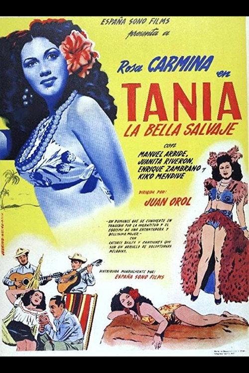 Tania, the Beautiful Wild Girl backdrop