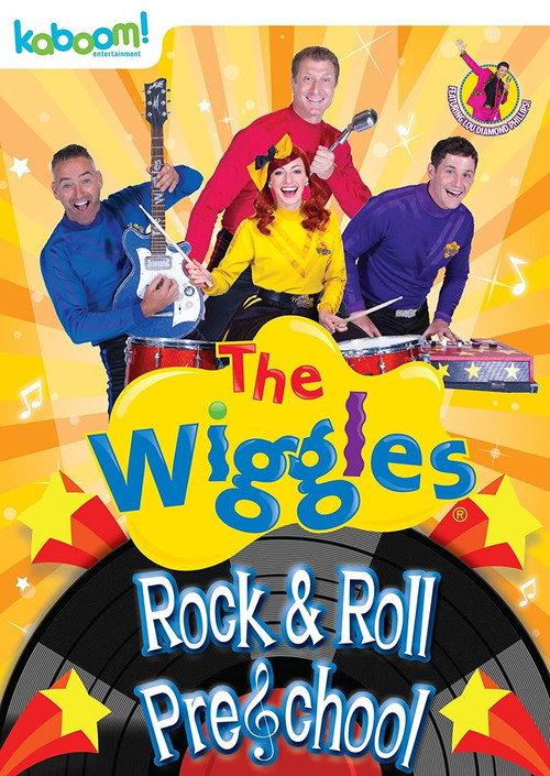 The Wiggles - Rock and Roll Preschool backdrop