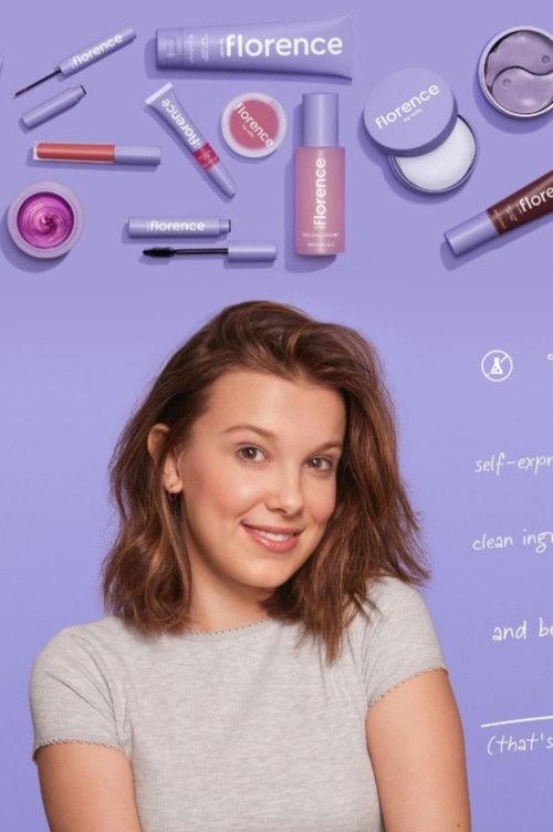 Florence by Mills by Millie Bobby Brown backdrop
