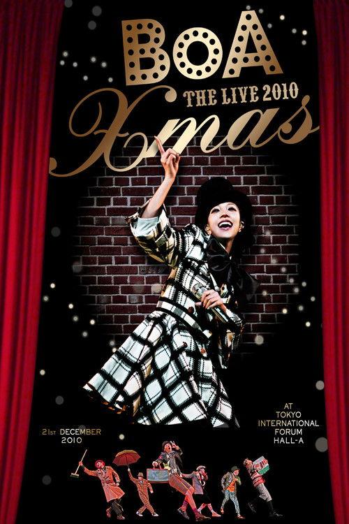 BoA THE LIVE 2010 "X'mas" backdrop