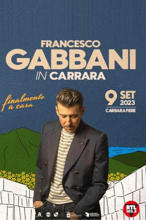 Francesco Gabbani: Finalmente a Casa backdrop