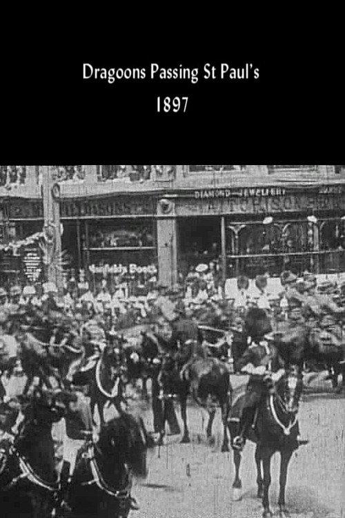 Dragoons Passing St Paul's backdrop