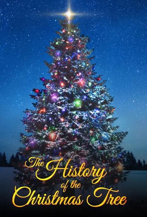 The History of the Christmas Tree backdrop