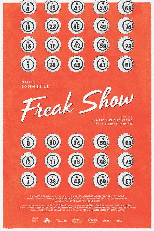 Nous sommes le Freak show backdrop