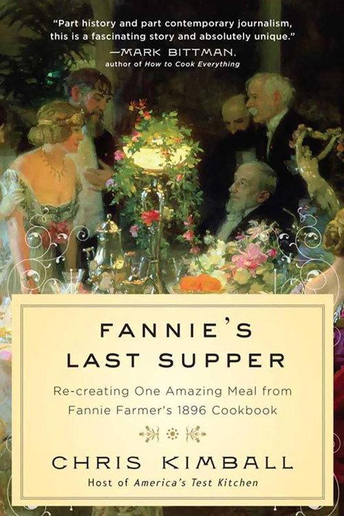 Fannie's Last Supper backdrop