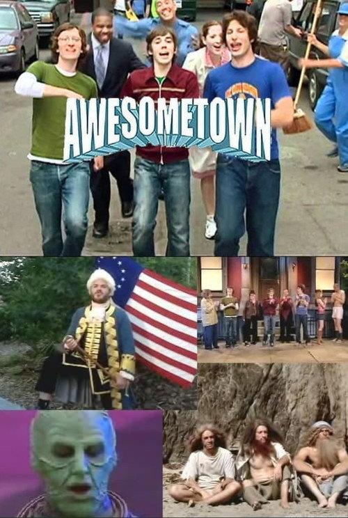 Awesometown backdrop