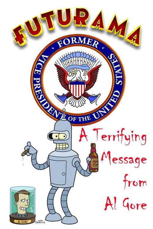 A Terrifying Message from Al Gore backdrop