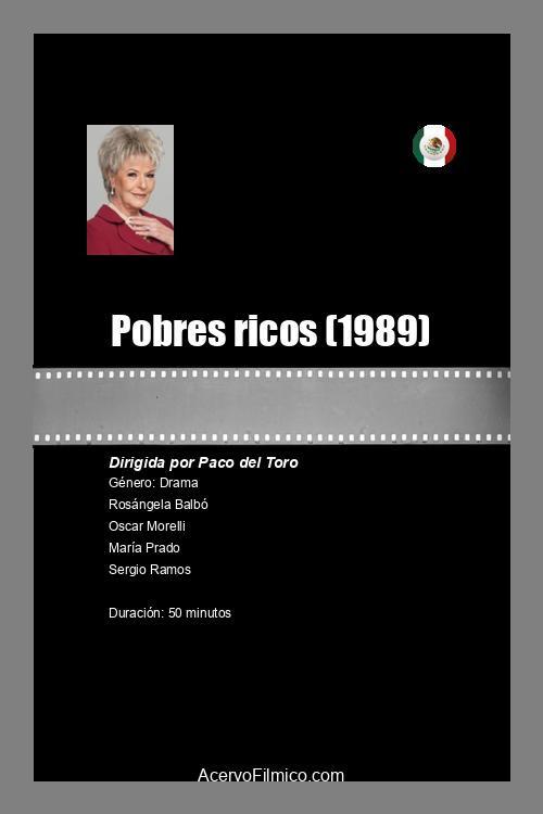 Pobres ricos backdrop