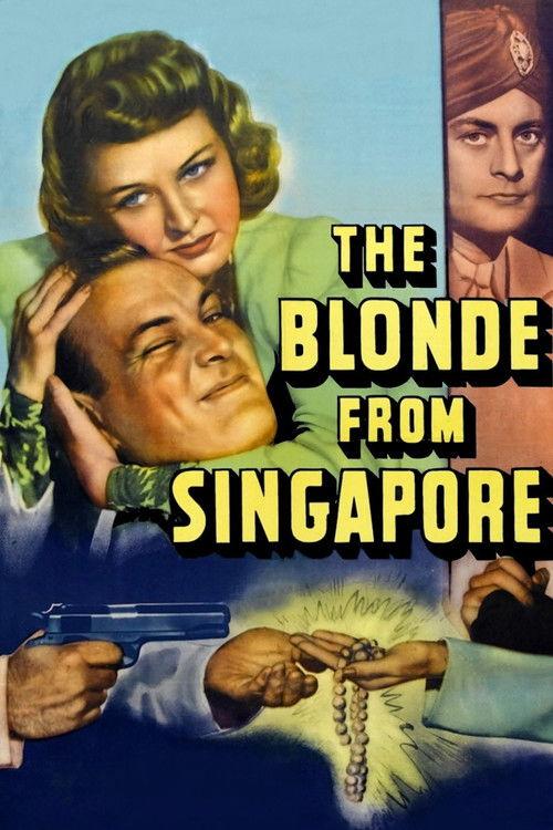 The Blonde from Singapore backdrop