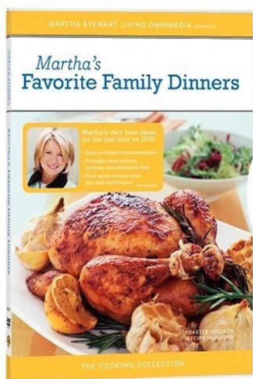 Martha Stewart Cooking: Favorite Family Dinners backdrop