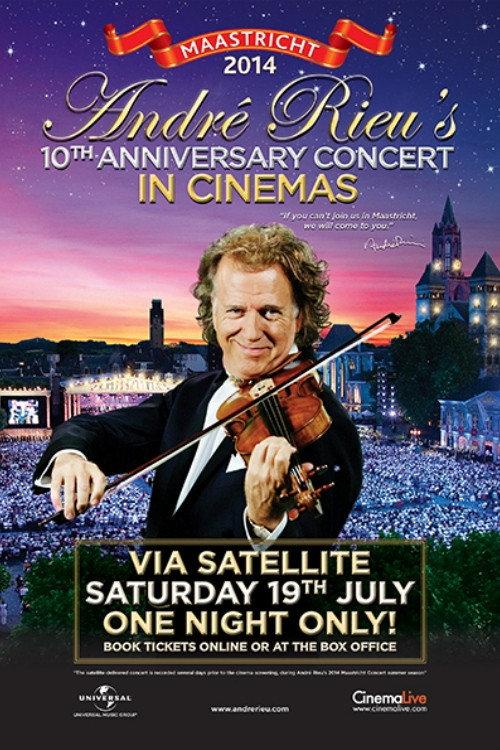 André Rieu - Maastricht 2014 (10th Anniversary Concert) backdrop