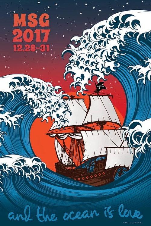 Phish 2017-12-31 Madison Square Garden, New York, NY backdrop
