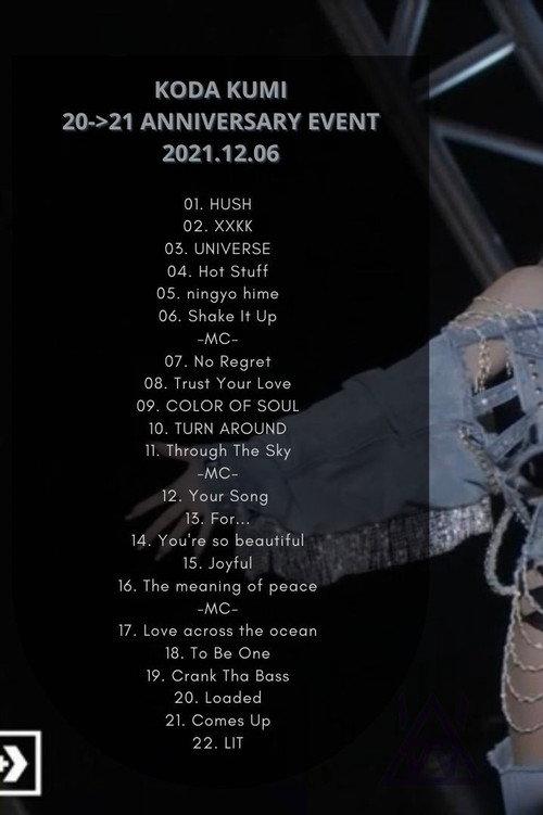 KODA KUMI 20TH-21ST ANNIVERSARY EVENT backdrop