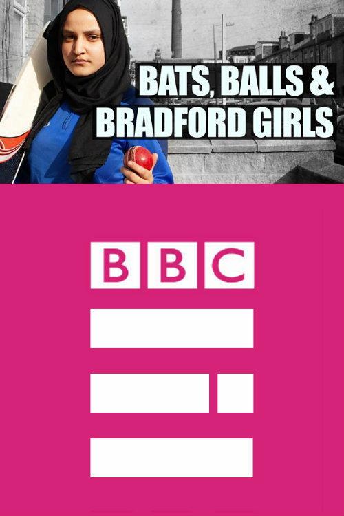 Bats, Balls and Bradford Girls backdrop