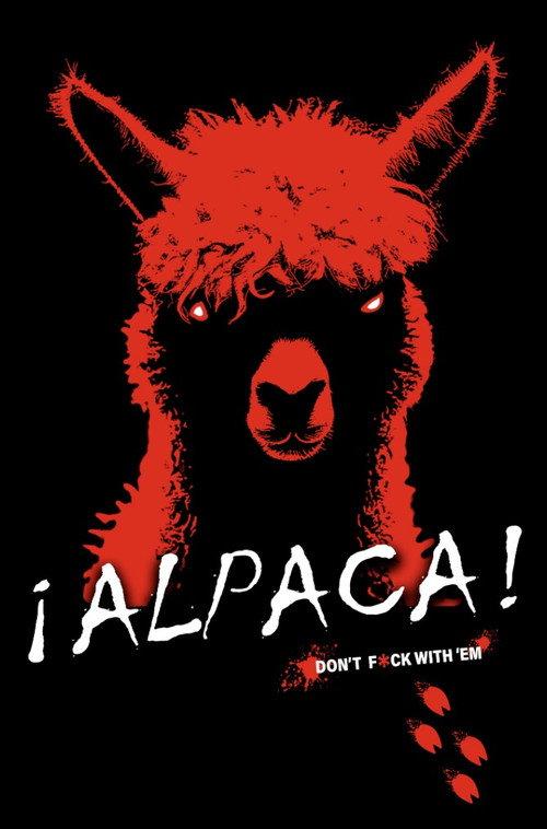 Alpaca backdrop