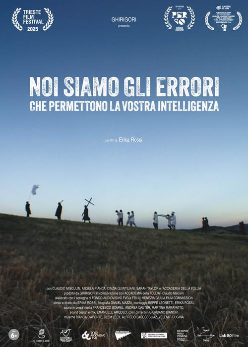 Noi siamo gli errori che permettono la vostra intelligenza backdrop
