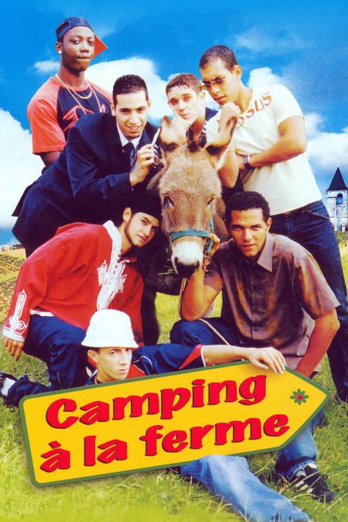 Camping à la ferme backdrop