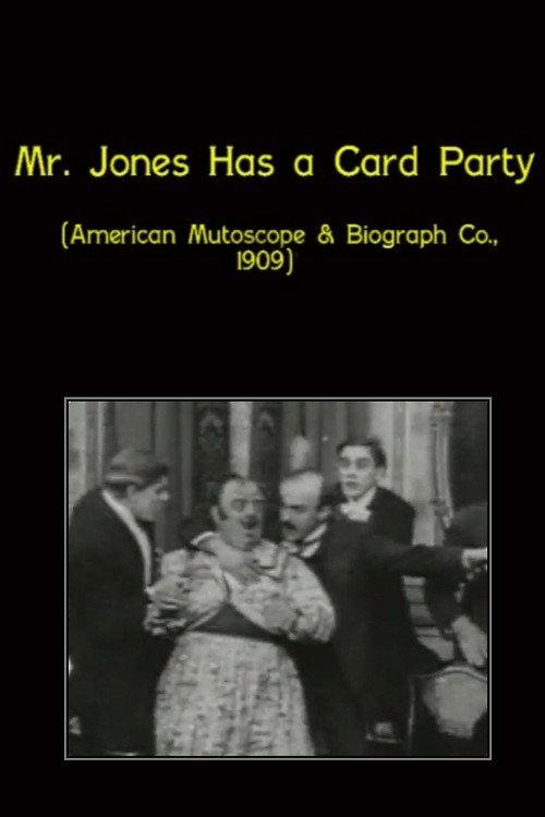 Mr. Jones Has a Card Party backdrop