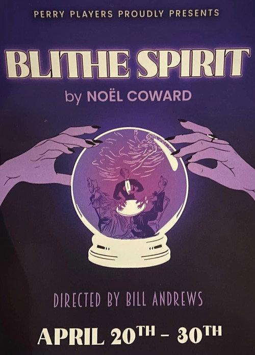 Blithe Spirit backdrop