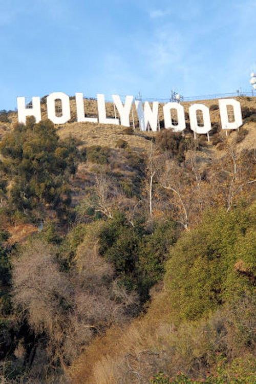 Hollywood backdrop
