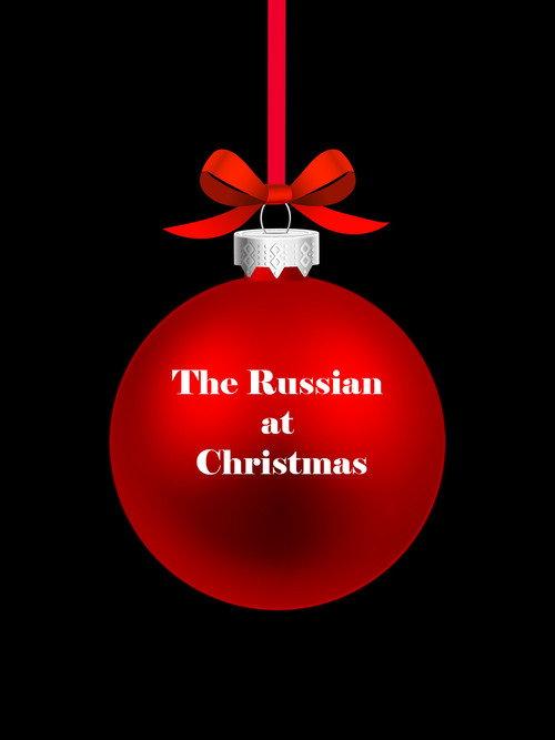 The Russian at Christmas backdrop
