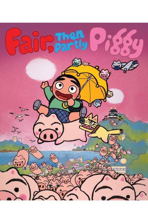 Fair, then Partly Piggy backdrop