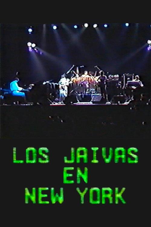 Los Jaivas en New York backdrop