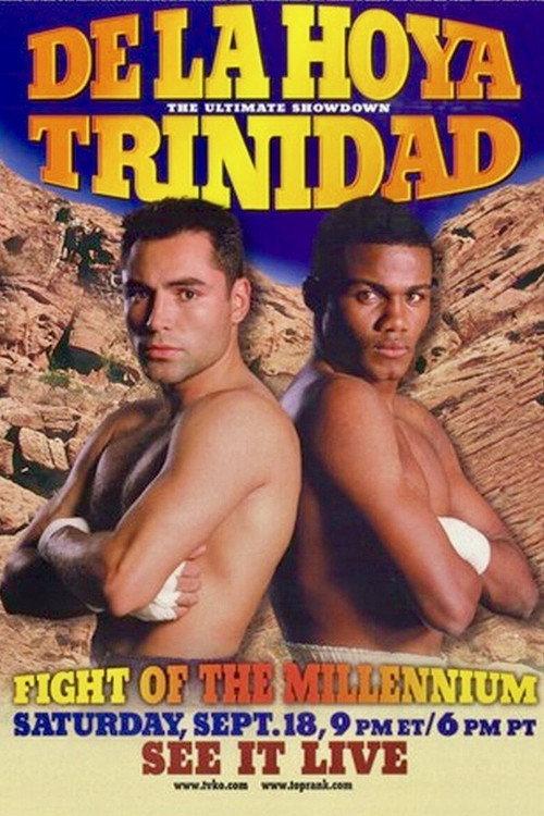 Oscar De La Hoya vs. Félix Trinidad backdrop
