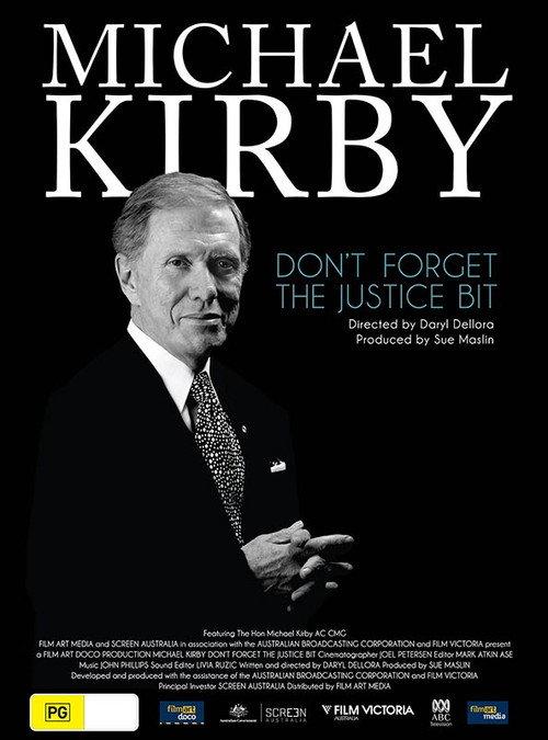 Michael Kirby: Don't Forget the Justice Bit backdrop