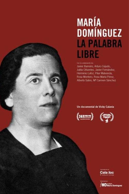 María Domínguez. La palabra libre backdrop