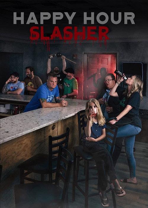 Happy Hour Slasher backdrop