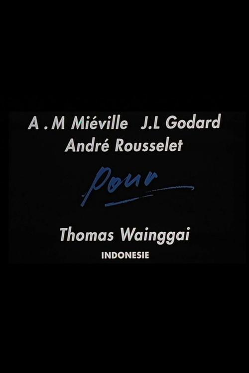 For Thomas Wainggai backdrop