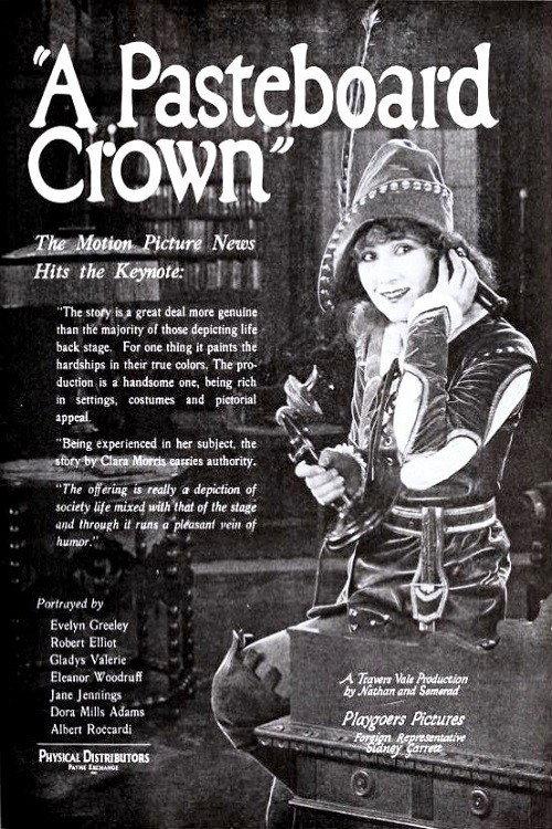 A Pasteboard Crown backdrop