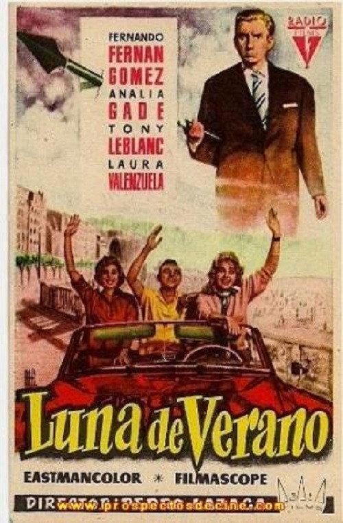 Luna de verano backdrop