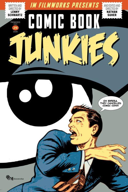 Comic Book Junkies backdrop