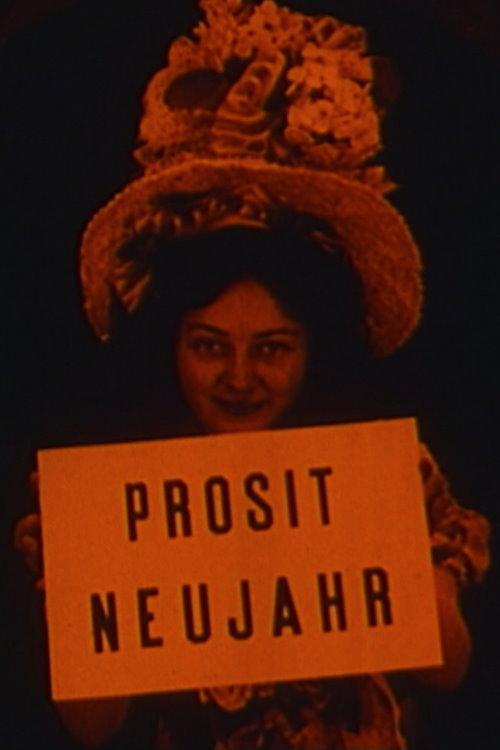Prosit Neujahr 1910 backdrop