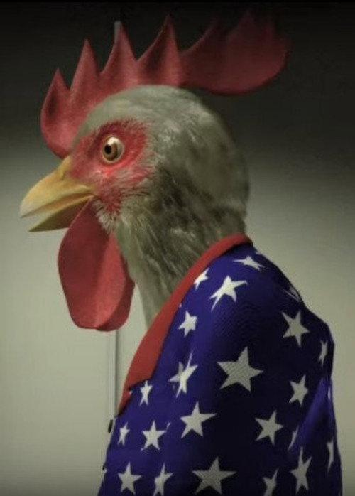 Chicken Papa backdrop