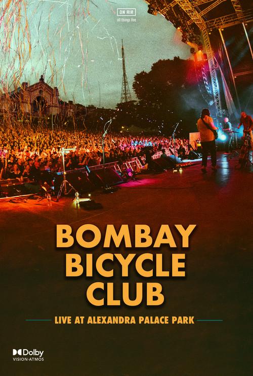 Bombay Bicycle Club ‘Live at Alexandra Palace Park’ backdrop